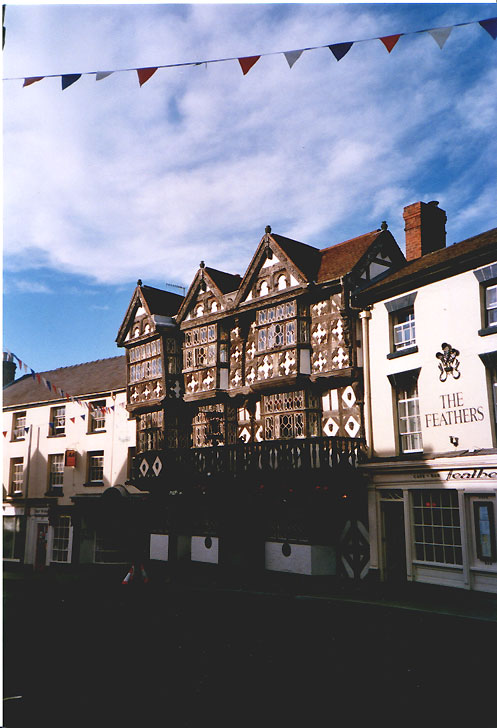 Tudorhaus in Ludlow